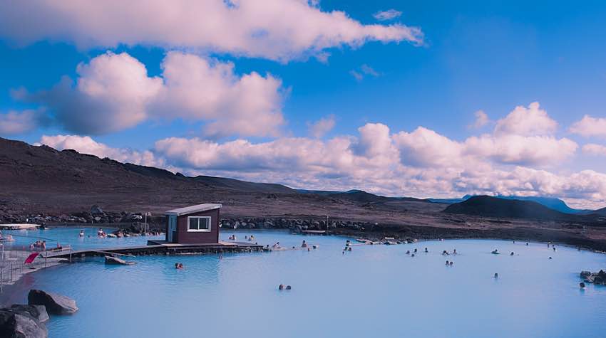 lago Myvatn, Islanda, terme