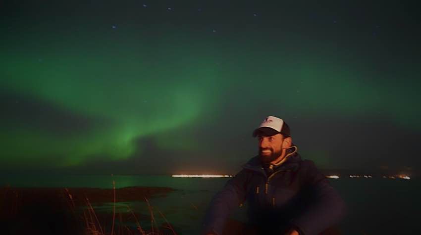 aurora boreale, reykjavik, islanda
